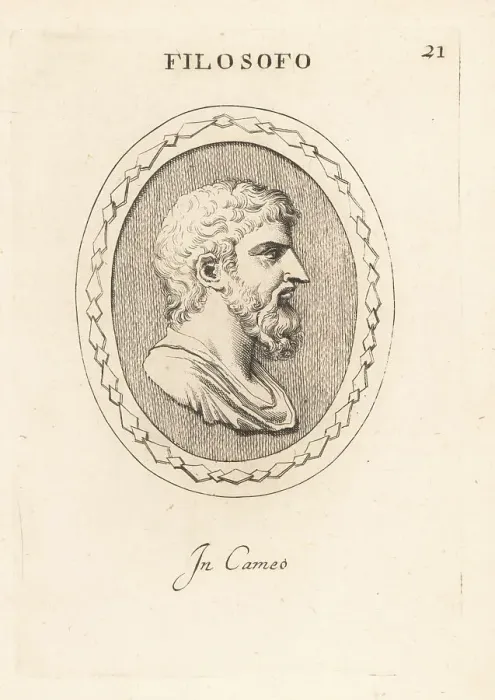 Framed Print : Unknown ancient Greek philosopher Framed Print : Unknown ancient Greek philosopher