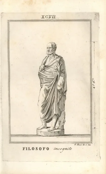 Framed Print : Unknown classical philosopher