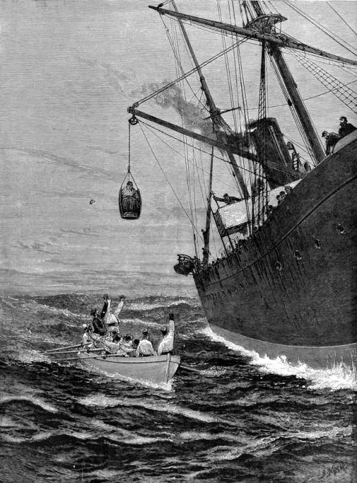 Framed Print : Unloading Passengers off Jaffa, 1890 Framed Print : Unloading Passengers off Jaffa, 1890