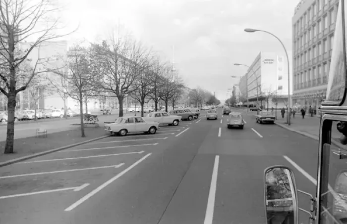 Framed Print : Unter den Linden, East Berlin, Germany Framed Print : Unter den Linden, East Berlin, Germany