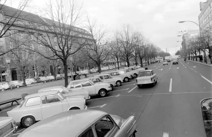 Framed Print : Unter den Linden, East Berlin, Germany Framed Print : Unter den Linden, East Berlin, Germany