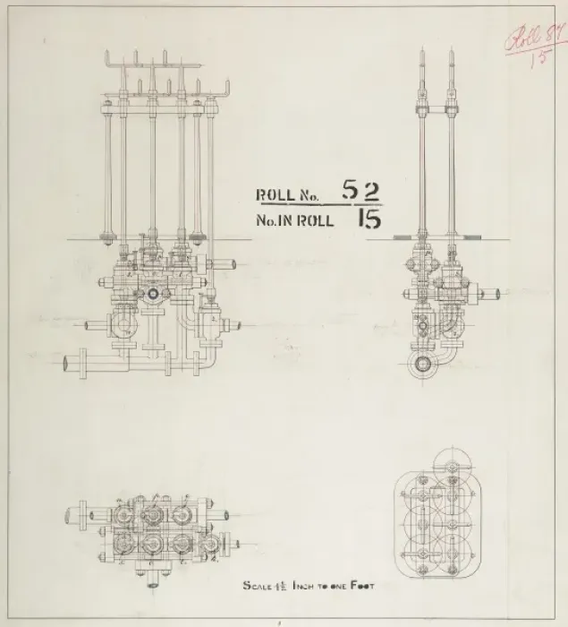 Framed Print : Untitled, patent hydraulic press Framed Print : Untitled, patent hydraulic press