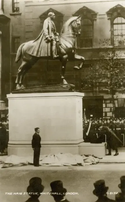Framed Print : Unveiling of the Haig Memorial Statue, Whitehall Framed Print : Unveiling of the Haig Memorial Statue, Whitehall