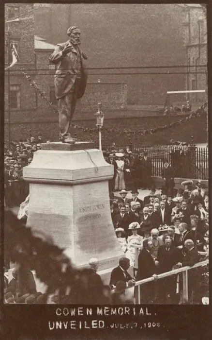 Framed Print : The unveiling of the Joseph Cowen Memorial - Newcastle Framed Print : The unveiling of the Joseph Cowen Memorial - Newcastle