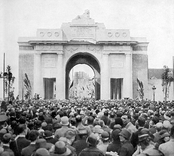Unveiling of the Menin Gate
