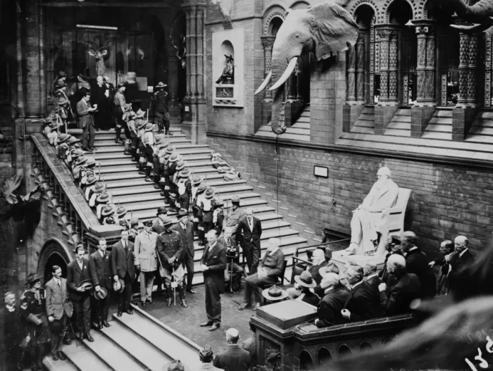 Framed Print : Unveiling Selous memorial, June 1920 Framed Print : Unveiling Selous memorial, June 1920
