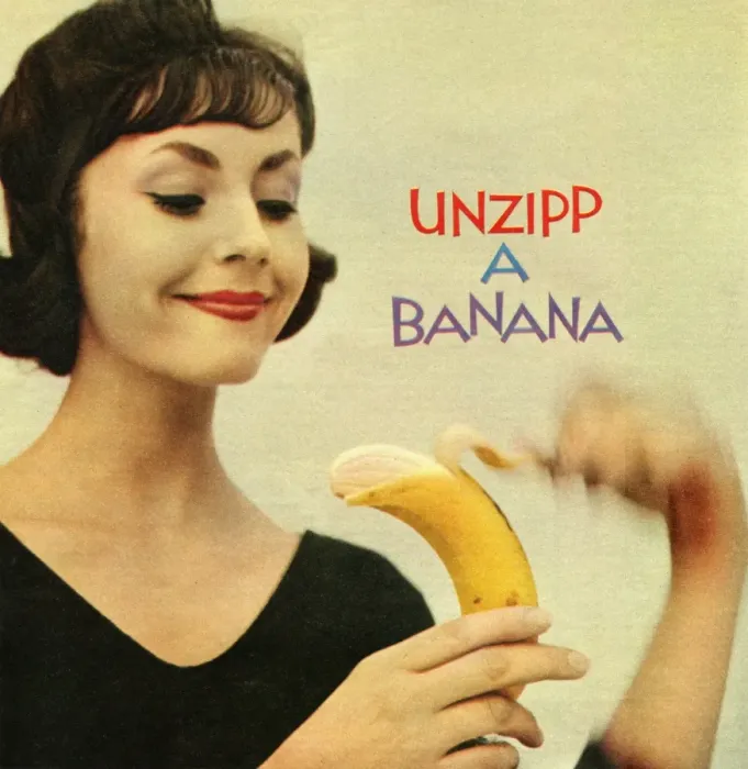Framed Print : Unzipp a banana Framed Print : Unzipp a banana