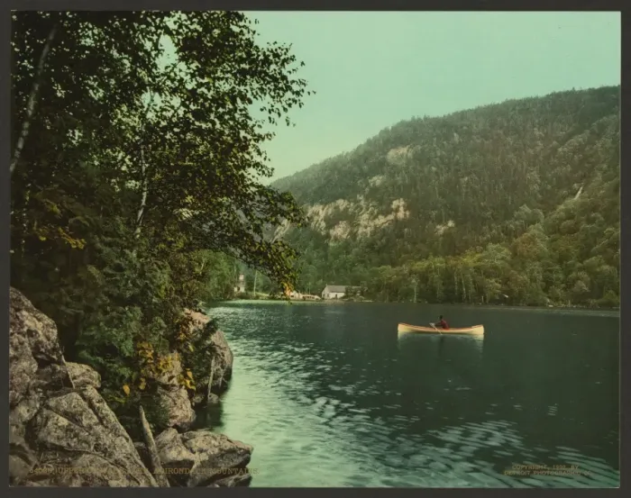 Framed Print : Upper Cascade Lake, Adirondack Mountains Framed Print : Upper Cascade Lake, Adirondack Mountains