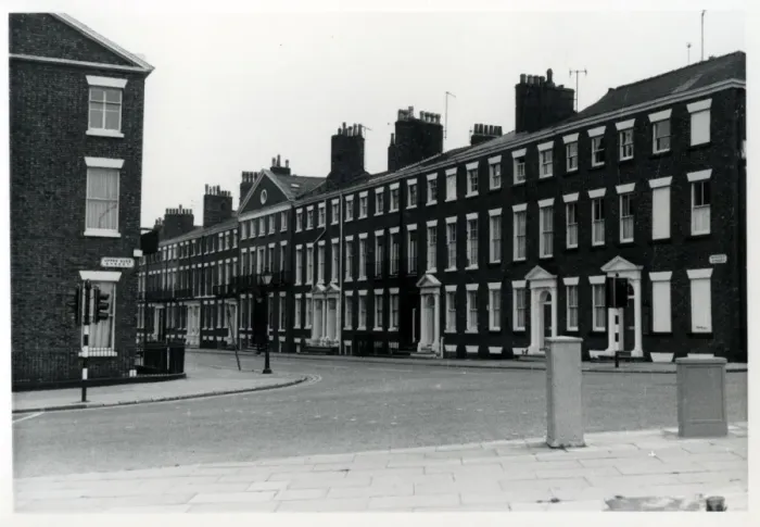 Framed Print : Upper Duke Street - Rodney Street, Liverpool, Lancashire Framed Print : Upper Duke Street - Rodney Street, Liverpool, Lancashire