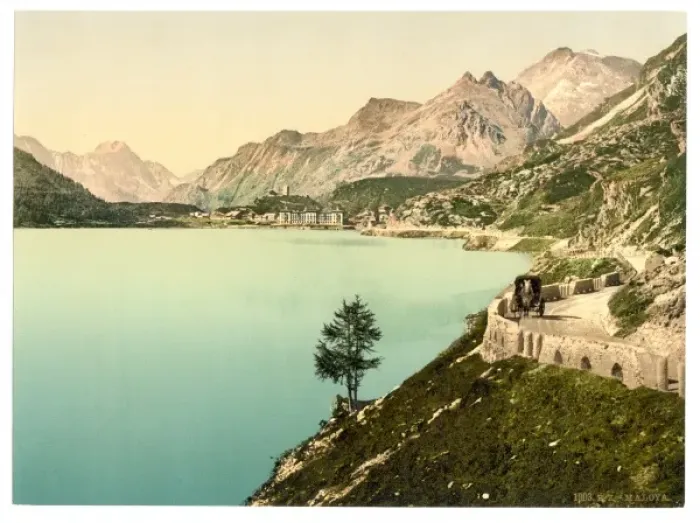 Framed Print : Upper Engadine, Maloja, Grisons, Switzerland Framed Print : Upper Engadine, Maloja, Grisons, Switzerland