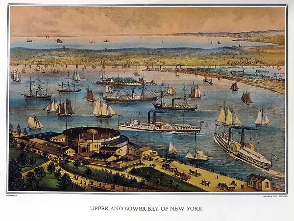 Upper and Lower Bay of New York