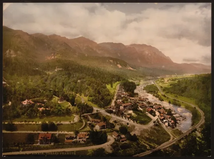 Framed Print : Upper Prahova, Sinaia, Roumania