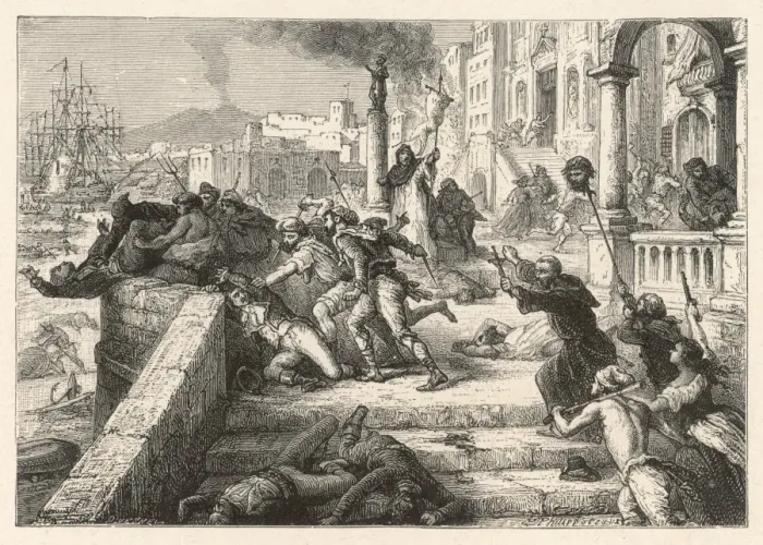 Framed Print : Uprising against French Framed Print : Uprising against French