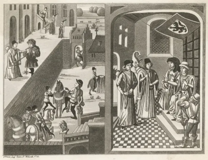 Framed Print : Uprising at Ghent - 1