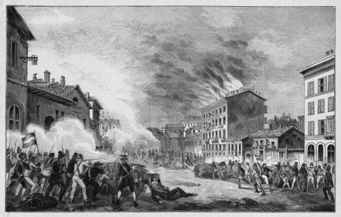 Framed Print : Uprising at Milano Framed Print : Uprising at Milano
