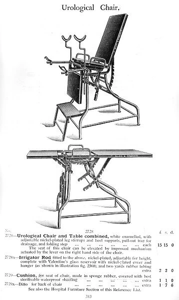 Urological Chair, Table