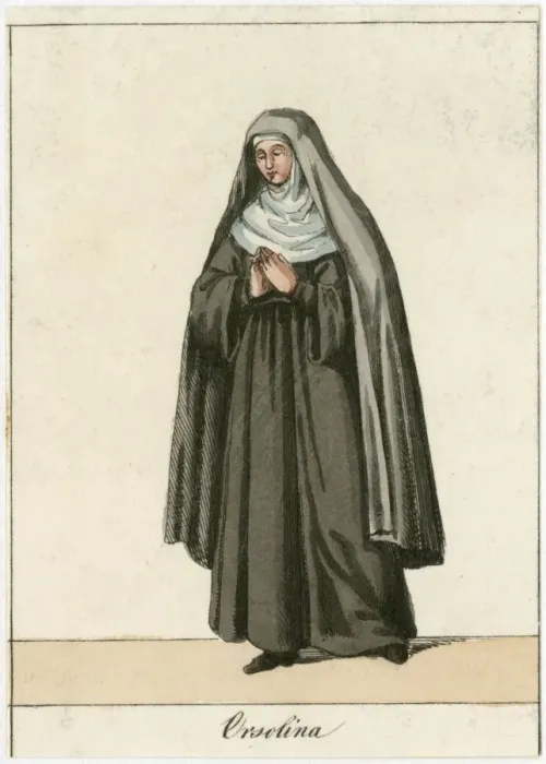 Framed Print : URSULINA Nun of the order of Saint Ursula Framed Print : URSULINA Nun of the order of Saint Ursula