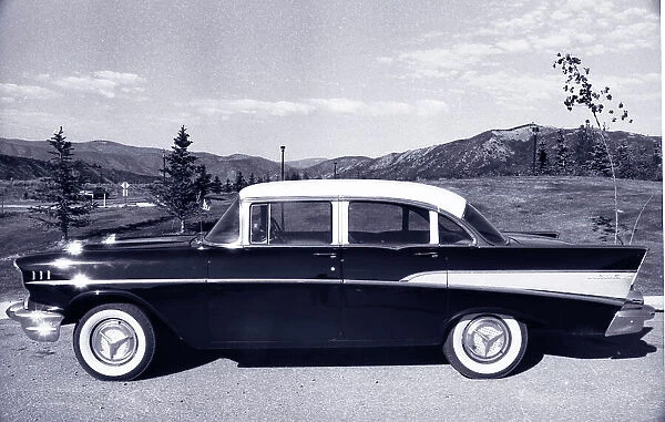 USA - Classic American car in Colorado