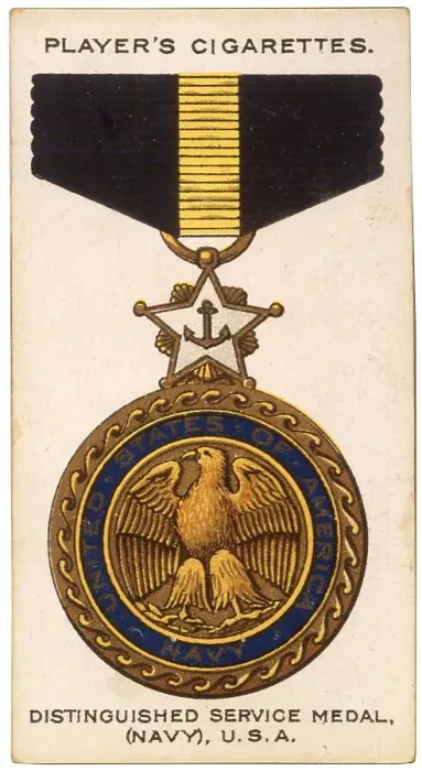 Framed Print : USA Distinguished Service Medal (Navy) Date: early 20th century Framed Print : USA Distinguished Service Medal (Navy) Date: early 20th century