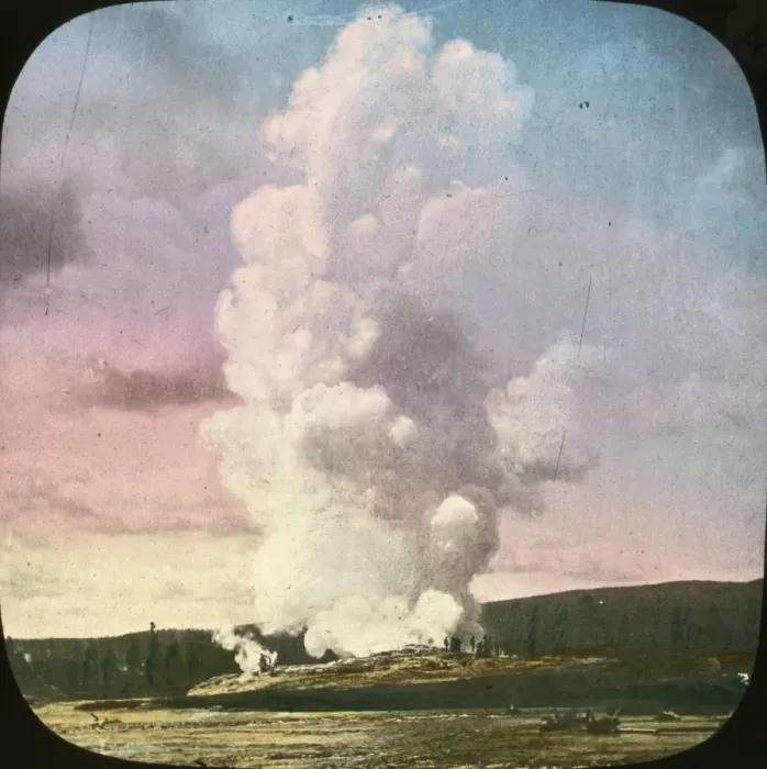 Framed Print : USA - Grand Geyser Yellowstone Park Framed Print : USA - Grand Geyser Yellowstone Park