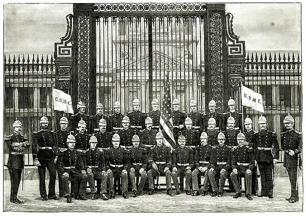 USA Marine Detachment, Paris Exhibition of 1889