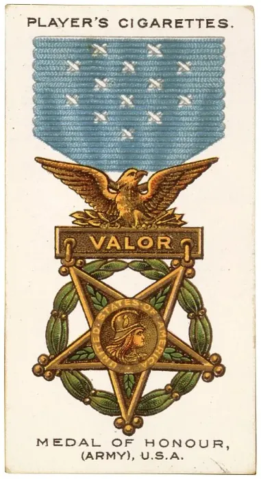 Framed Print : USA Medal of Honour (Army) Date: early 20th century Framed Print : USA Medal of Honour (Army) Date: early 20th century