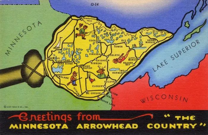 Framed Print : USA - The Minnesota Arrowhead Country Framed Print : USA - The Minnesota Arrowhead Country