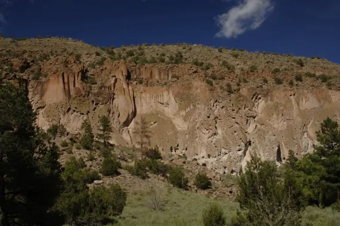 Framed Print : USA. Near Los Alamos. New Mexico. Bandelier National Monumen Framed Print : USA. Near Los Alamos. New Mexico. Bandelier National Monumen