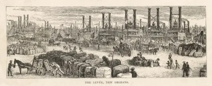 Framed Print : USA / New Orleans / Levee Framed Print : USA / New Orleans / Levee