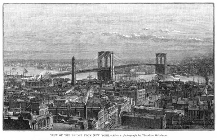 Framed Print : USA New York Bridge Framed Print : USA New York Bridge