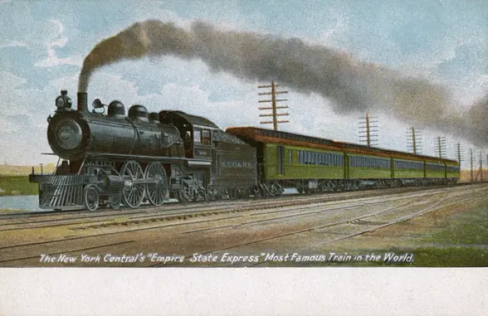 Framed Print : USA - The New York Centrals Empire State Express Framed Print : USA - The New York Centrals Empire State Express