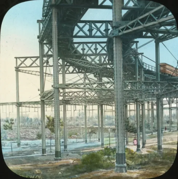 Framed Print : USA - New York Elevated Railway Framed Print : USA - New York Elevated Railway