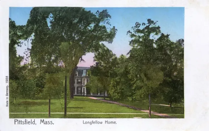 Framed Print : USA - Pittsfield, Massachusetts - Longfellows Home Framed Print : USA - Pittsfield, Massachusetts - Longfellows Home