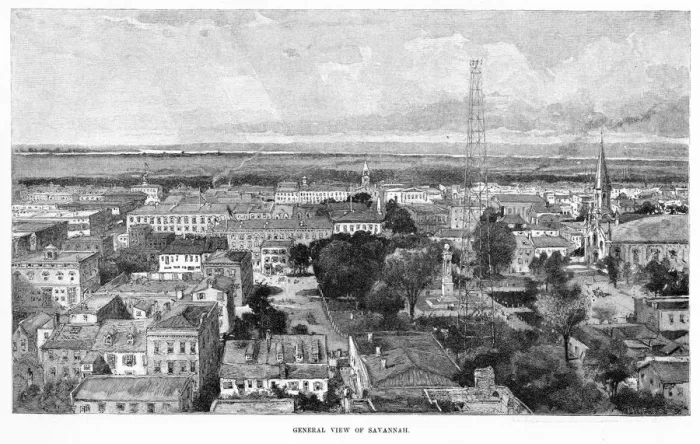 Framed Print : USA Savannah Ga Framed Print : USA Savannah Ga