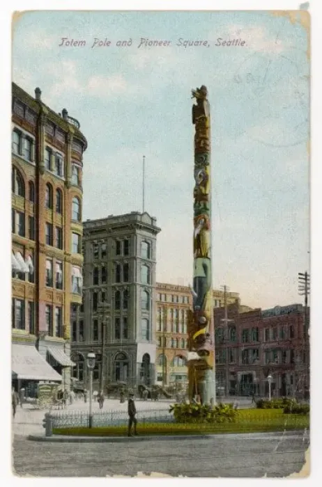 Framed Print : USA / Seattle / Totem Pole Framed Print : USA / Seattle / Totem Pole