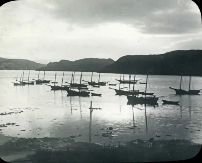 Framed Print : USA - A sunrise scene at Placentia (Newfoundland)