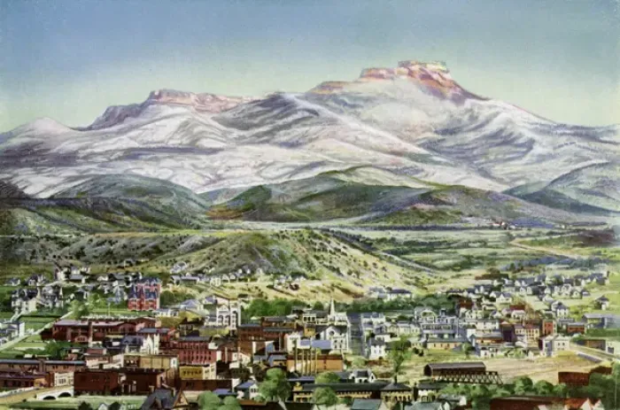 Framed Print : USA / Trinidad Colorado Framed Print : USA / Trinidad Colorado