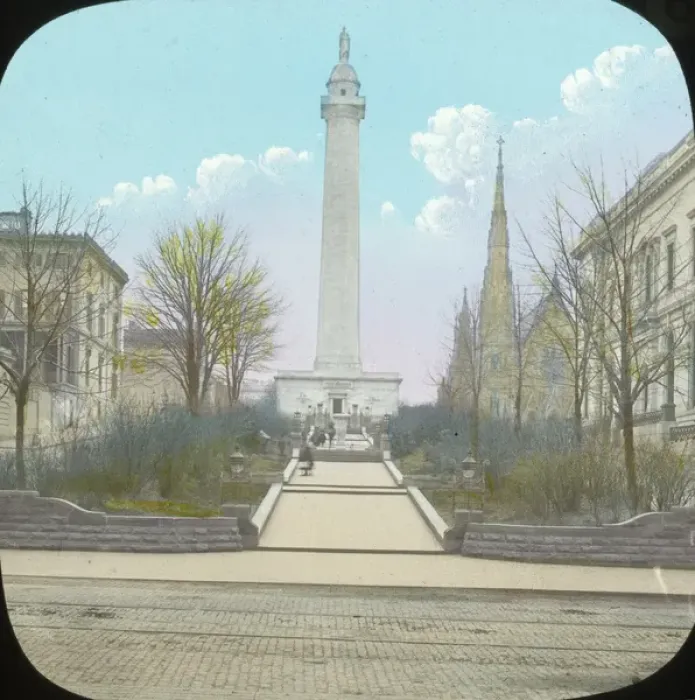 Framed Print : USA - Washington Monument, Baltimore Framed Print : USA - Washington Monument, Baltimore