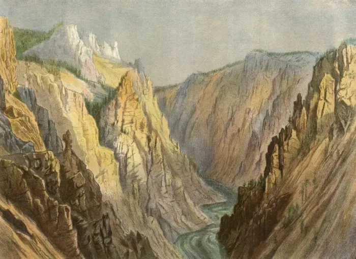 Framed Print : USA / Yellowstone Canyon Framed Print : USA / Yellowstone Canyon