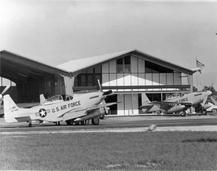 Framed Print : Two USAF Cavalier Mustangs including 67-14863 Framed Print : Two USAF Cavalier Mustangs including 67-14863