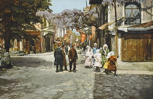 Uskudar (Scutari), Turkey - Street Scene