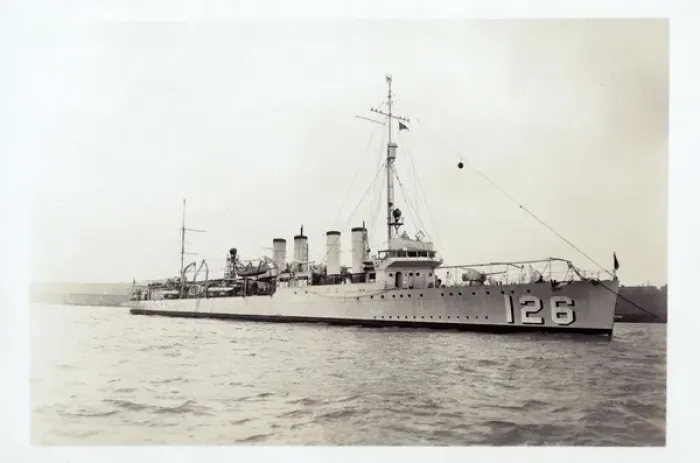 Framed Print : USS Badger, American destroyer Framed Print : USS Badger, American destroyer