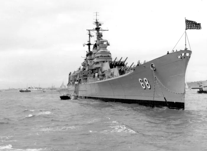 Framed Print : USS Baltimore CA-68 Framed Print : USS Baltimore CA-68