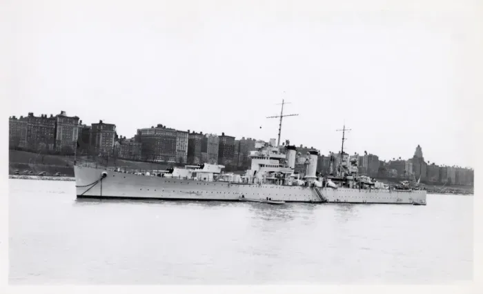 Framed Print : USS Brooklyn, American cruiser Framed Print : USS Brooklyn, American cruiser