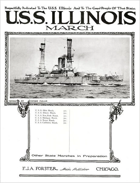 USS Illinois March