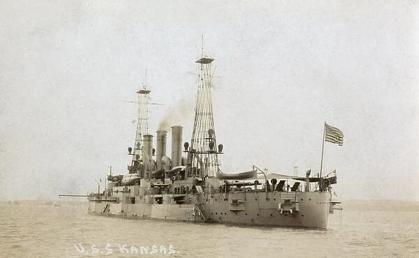 USS Kansas, American battleship