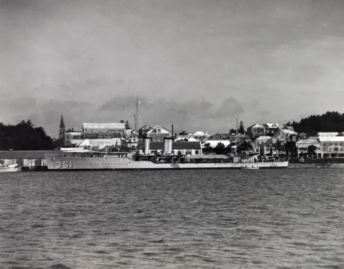 Framed Print : USS Macdonough, American destroyer Framed Print : USS Macdonough, American destroyer