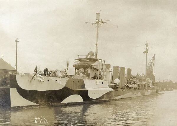 USS O Brien, American destroyer, WW1