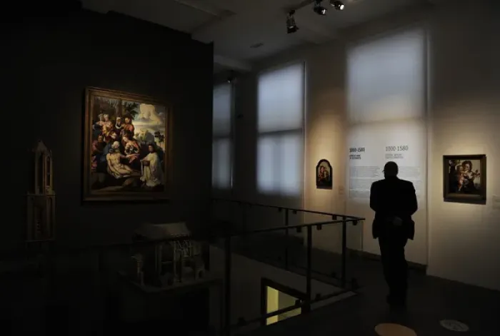 Framed Print : Utrecht. Interior of Centraal Museum Framed Print : Utrecht. Interior of Centraal Museum
