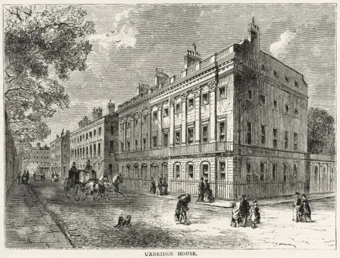 Framed Print : Uxbridge House Framed Print : Uxbridge House